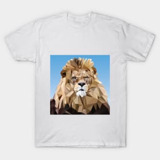 Low poly lion T-Shirt